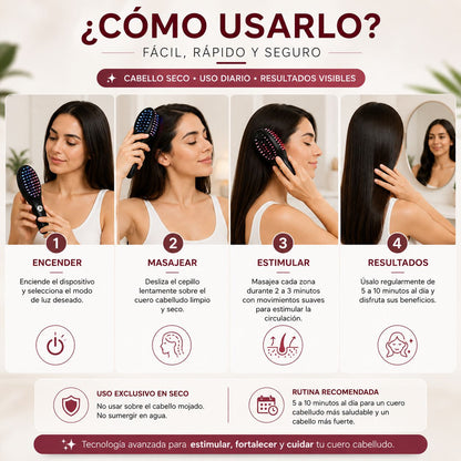 Cepillin - el cepillo que cuida tu cabello desde la raiz